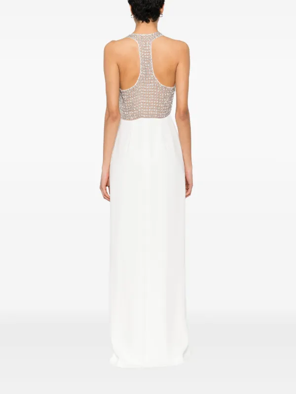 Max Mara Secolo Maxi Dress | White | FARFETCH
