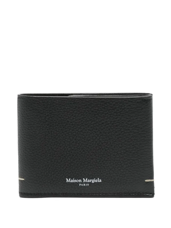 新品★ Maison Margiela　Four Stitch Wallet Maison Margiela four-stitch Leather Wallet | Black | FARFETCH