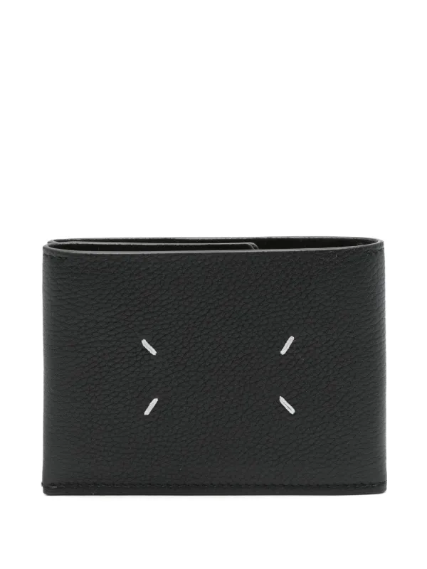 Maison Margiela four-stitch Logo Wallet | Black | FARFETCH