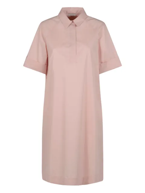 Peserico vestido camisero sin cuello