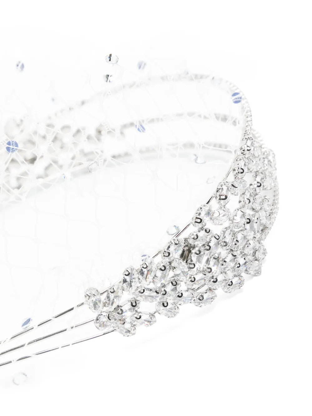 Self-Portrait crystal-embellished veil headband | Image 2