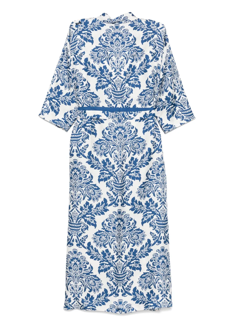 'S Max Mara Camelia maxi-jurk - Blauw