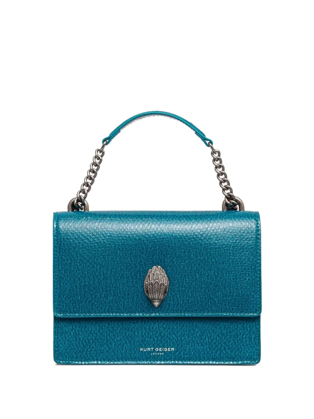 Kurt Geiger London شنطة كروس بملمس مميز | أزرق | Image 1