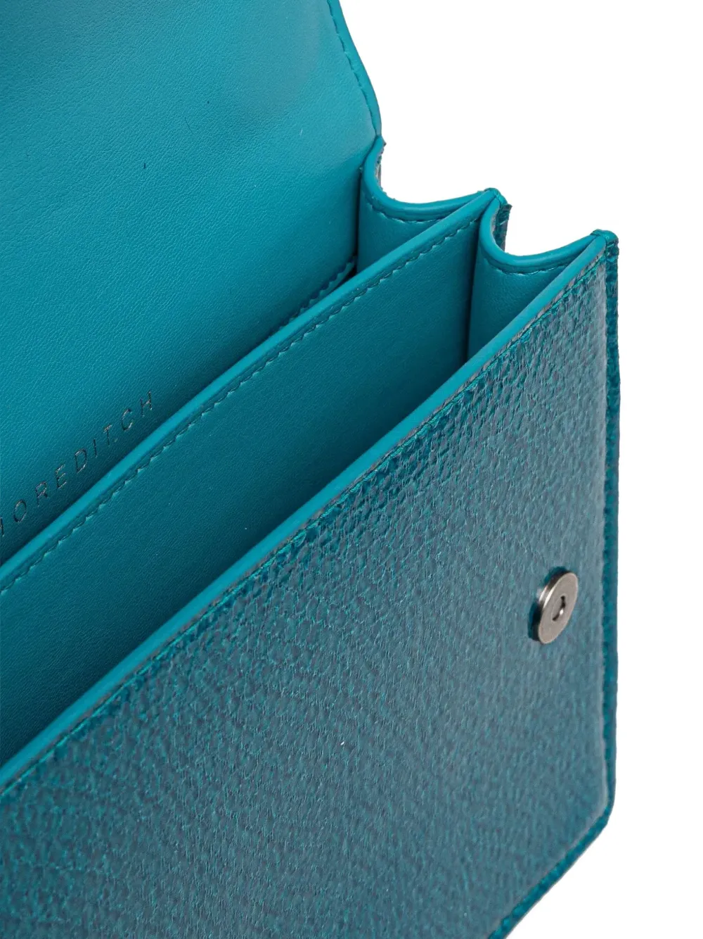 Kurt Geiger Shoreditch Textured Cross Body Bag In Blue