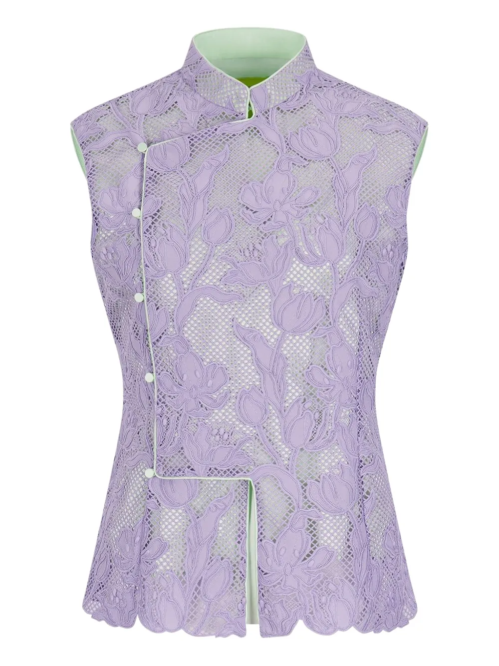 Shanghai Tang Tang top | Purple | Image 1