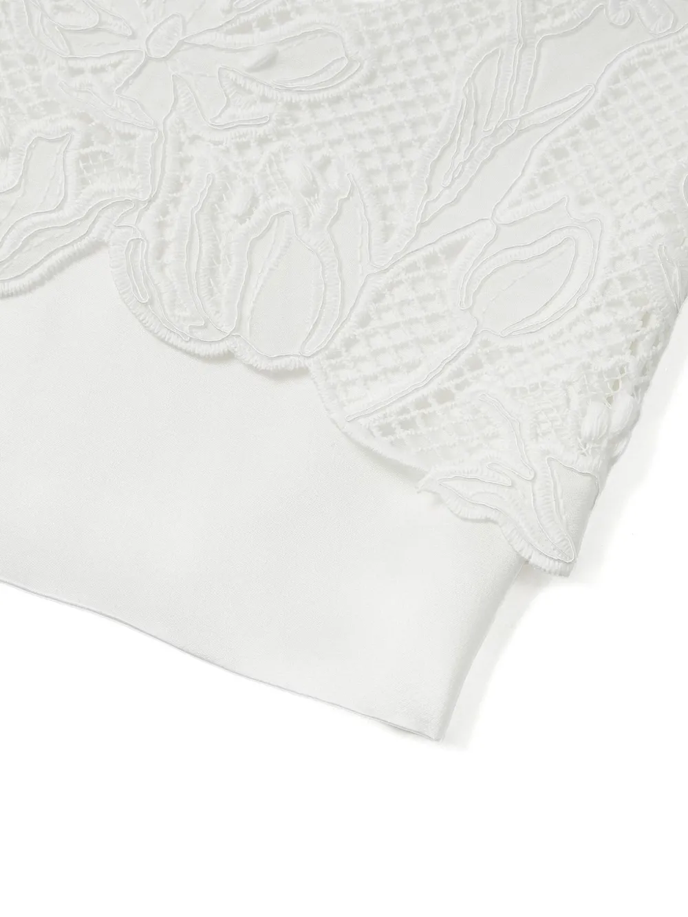  Shanghai Tang Tang Midi Skirt - White 