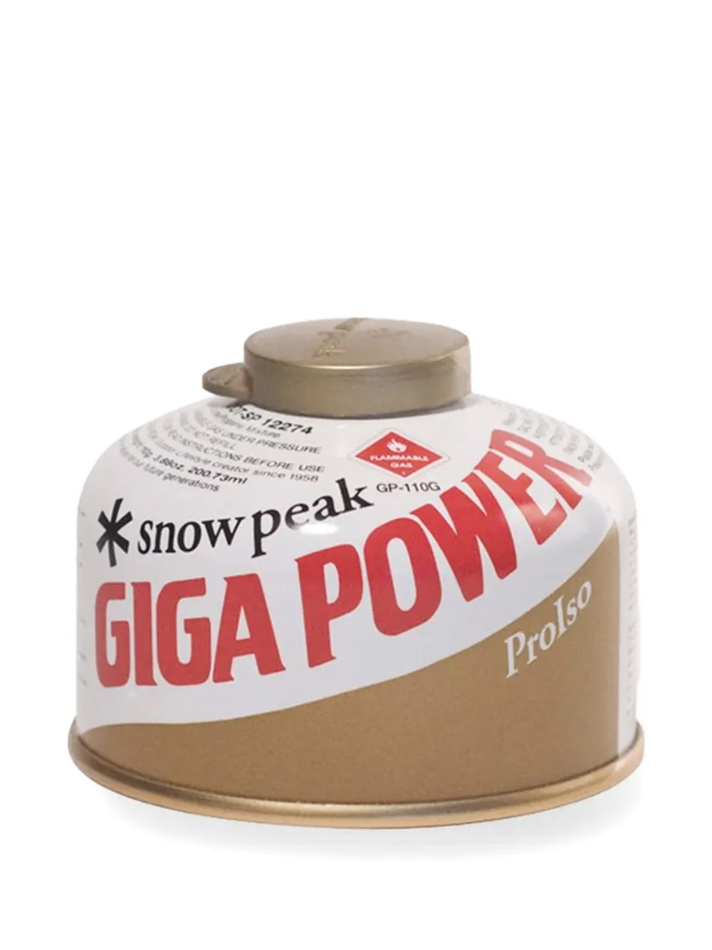Snow Peak Giga Power camping fuel (250g) - ブラウン Snow Peak Giga Power camping fuel (250g) - ブラウン