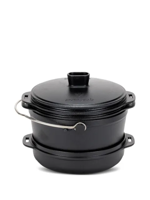 Snow Peak cast iron duo cookware set