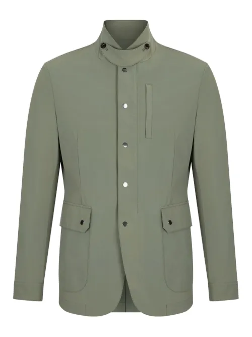 Veste boutonnée à poches multiples - Shanghai Tang - Modalova