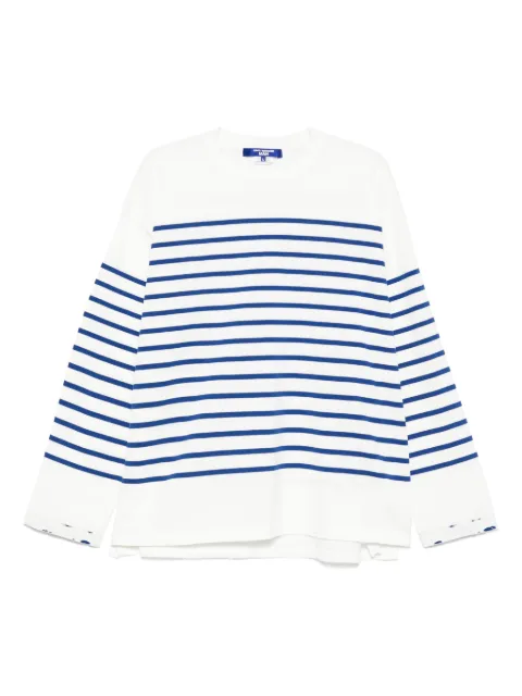 Junya Watanabe MAN playera con motivo de rayas