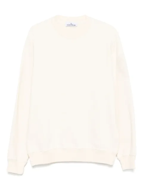 Stone Island cotton fleece sweatshirt