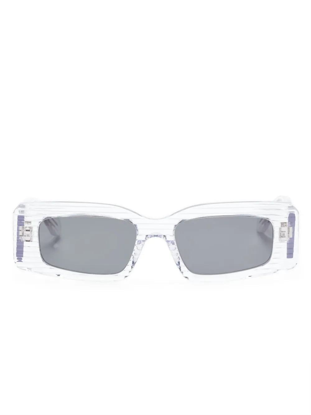 Alaïa rectangle-frame sunglasses | Grey | Image 1