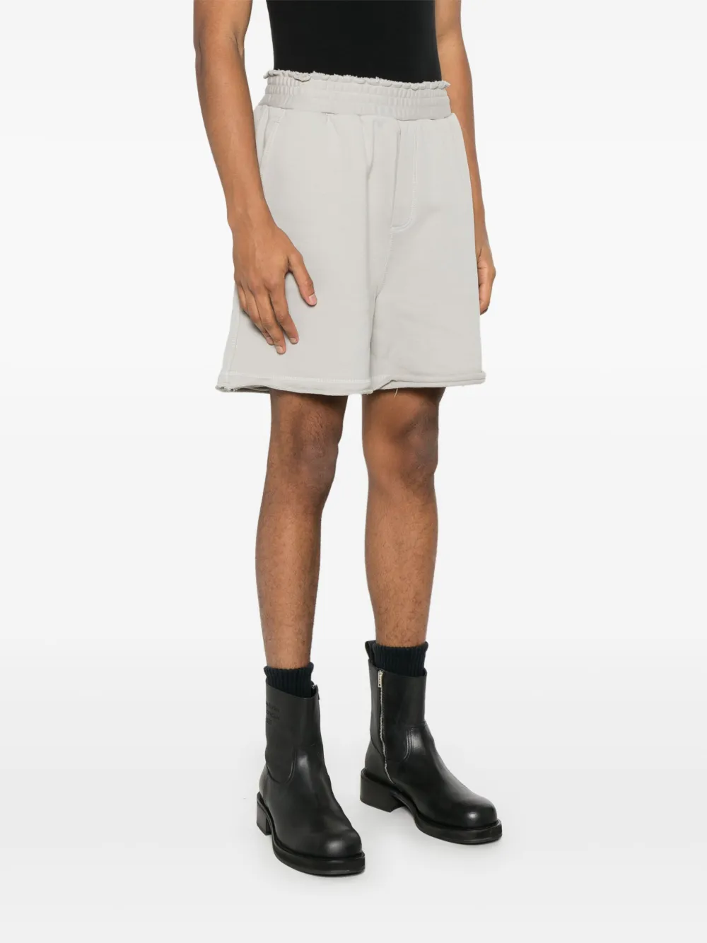 Helmut Lang Postcard shorts Grijs