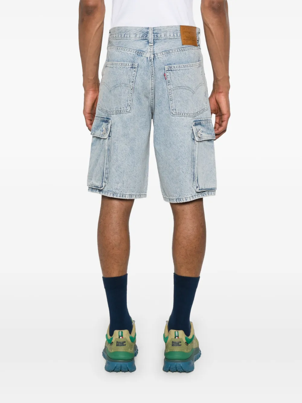 Levi's 478™ denim shorts Blauw