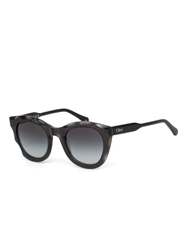 Chloé キャットアイ サングラス ブラック　クロエ Chloé Eyewear キャットアイ サングラス | ブラック | FARFETCH JP