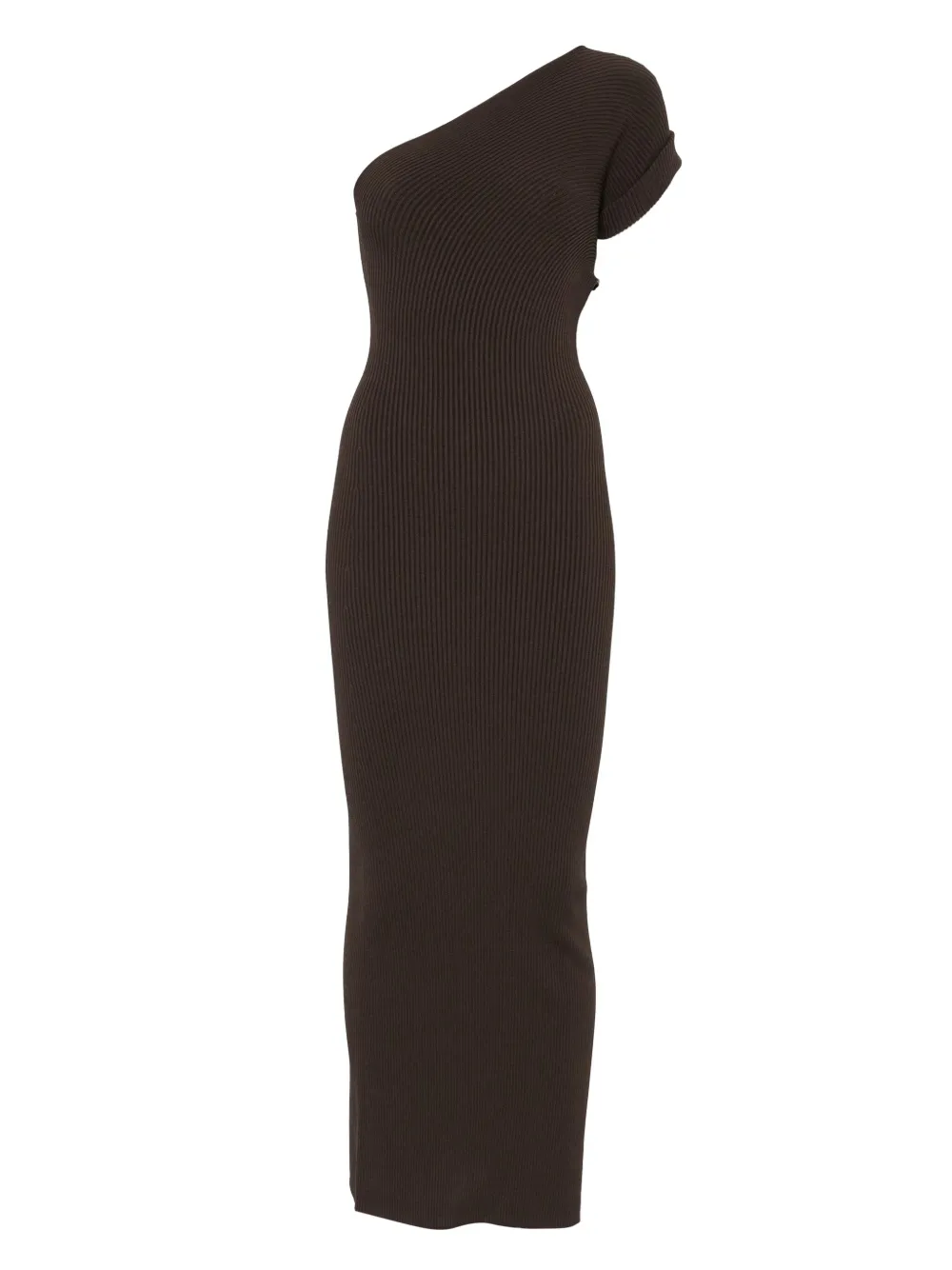 Max Mara Arda maxi-jurk Bruin