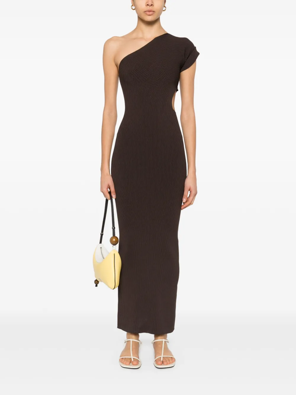 Max Mara Arda maxi-jurk - Bruin