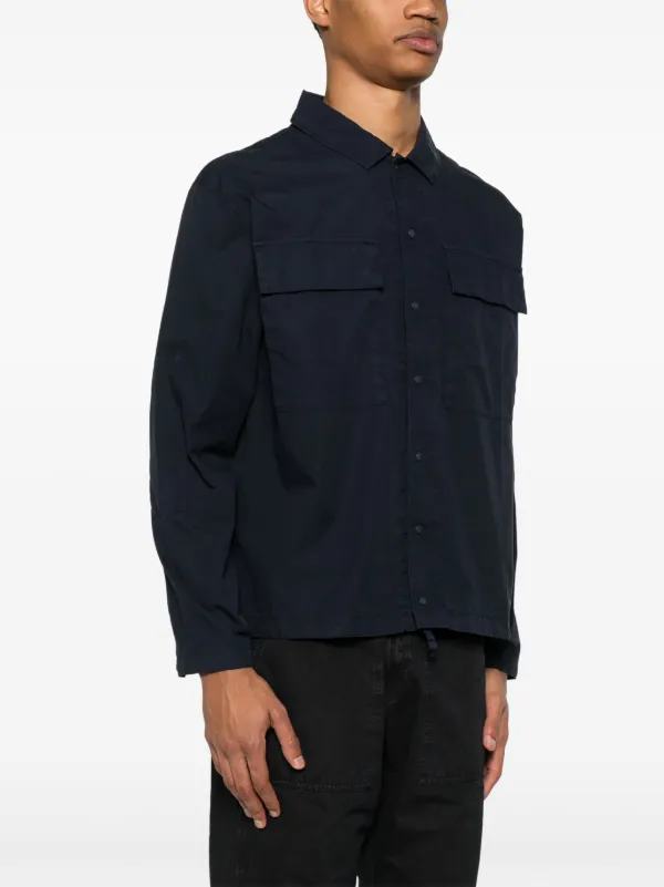 その他 cp104 C.P. Company Cotton rip-stop Shirt | Blue | FARFETCH