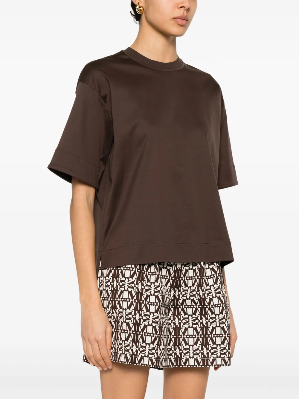 Max Mara Estella T-shirt Bruin