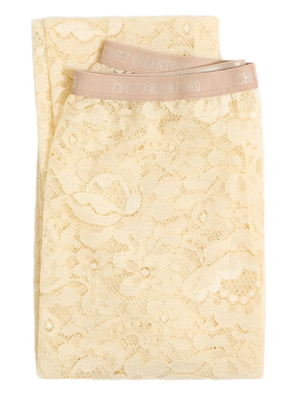 Valentino Rebrodé Lace Tights