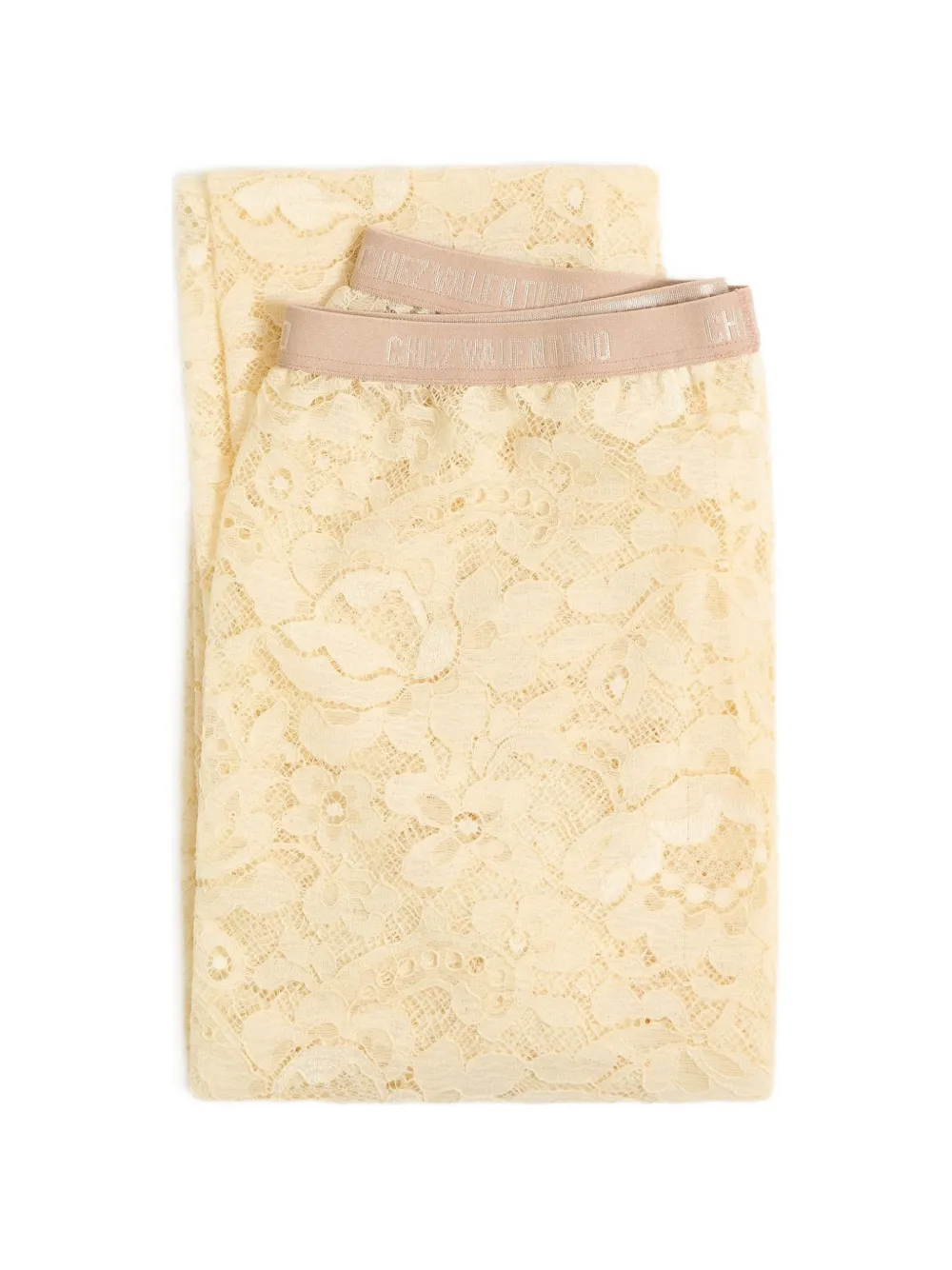 Valentino Garavani lace tights – Neutrals