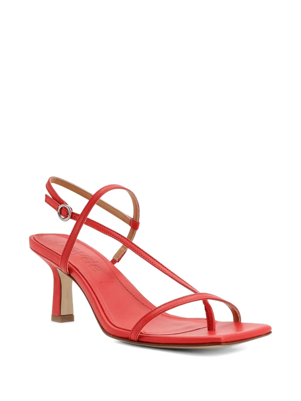 Aeyde Elise sandalen met hak Rood