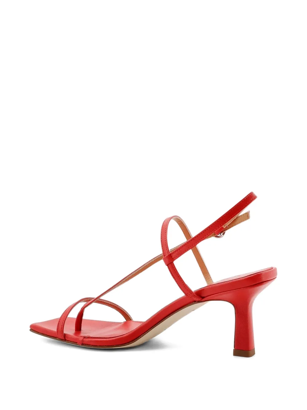 Aeyde Elise sandalen met hak Rood