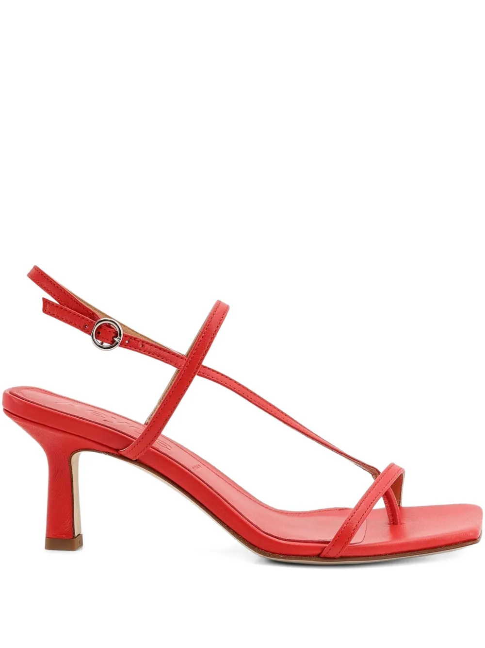 Aeyde Elise sandalen met hak Rood