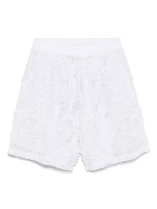 Taakk メッシュ ショートパンツ | ホワイト | FARFETCH JP