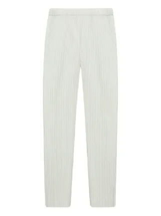 Homme Plissé Issey Miyake プリーツ パンツ | グレー | FARFETCH JP