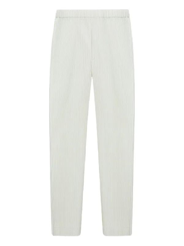 HOMME PLISSÉ ISSEY MIYAKE ライトグレー プリーツパンツ Homme Plissé Issey Miyake プリーツ パンツ | グレー | FARFETCH JP