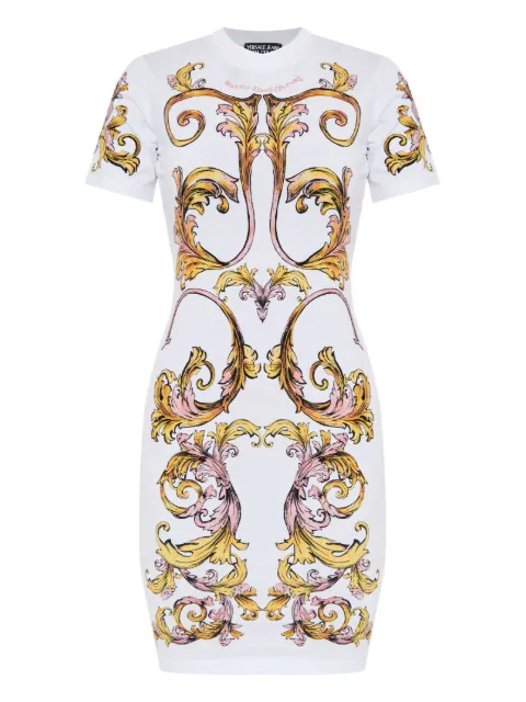 Versace Jeans Couture barocco-print dress