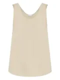 Hanro scoop neck tank top - Neutrals