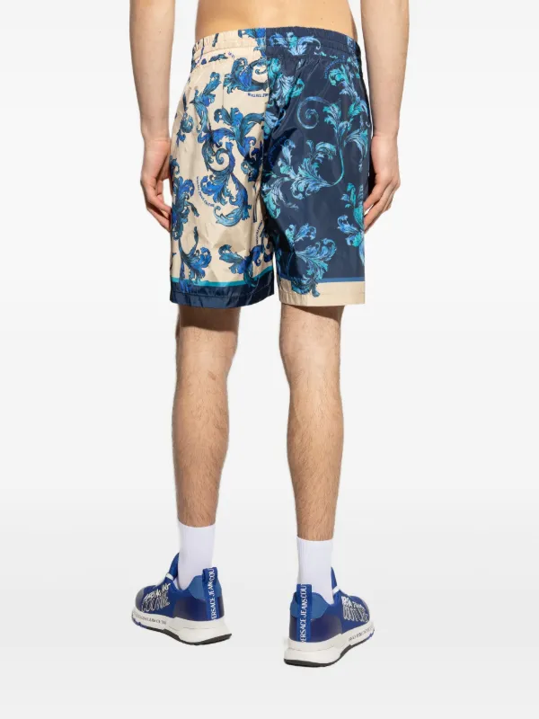 ヴェルサーチェ☆バロッコプリント ショートパンツ Versace Jeans Couture バロッコプリント ショートパンツ