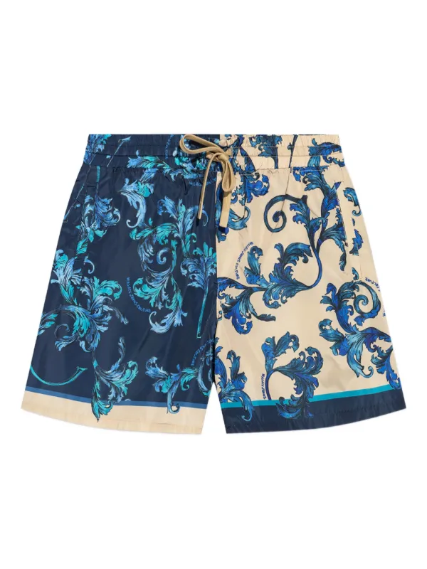 ヴェルサーチェ☆バロッコプリント ショートパンツ Versace Jeans Couture バロッコプリント ショートパンツ