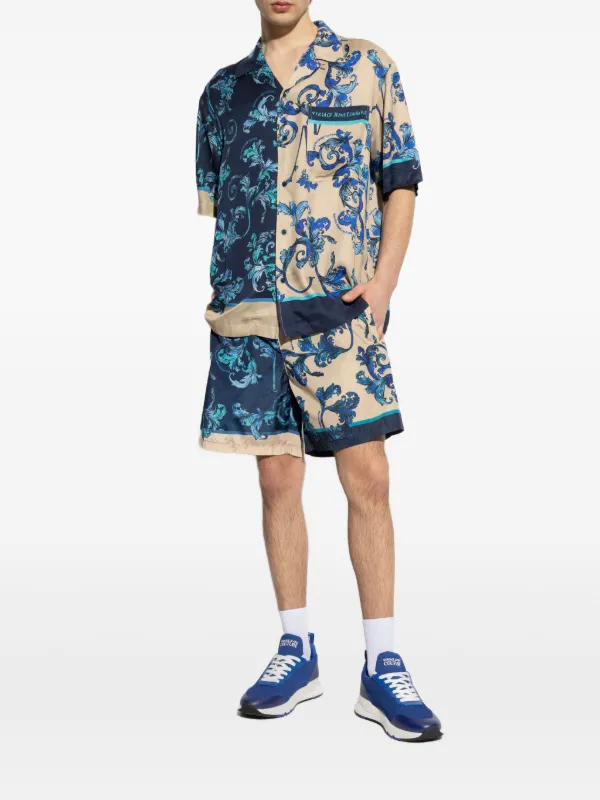 Versace Jeans Couture バロッコプリント ショートパンツ