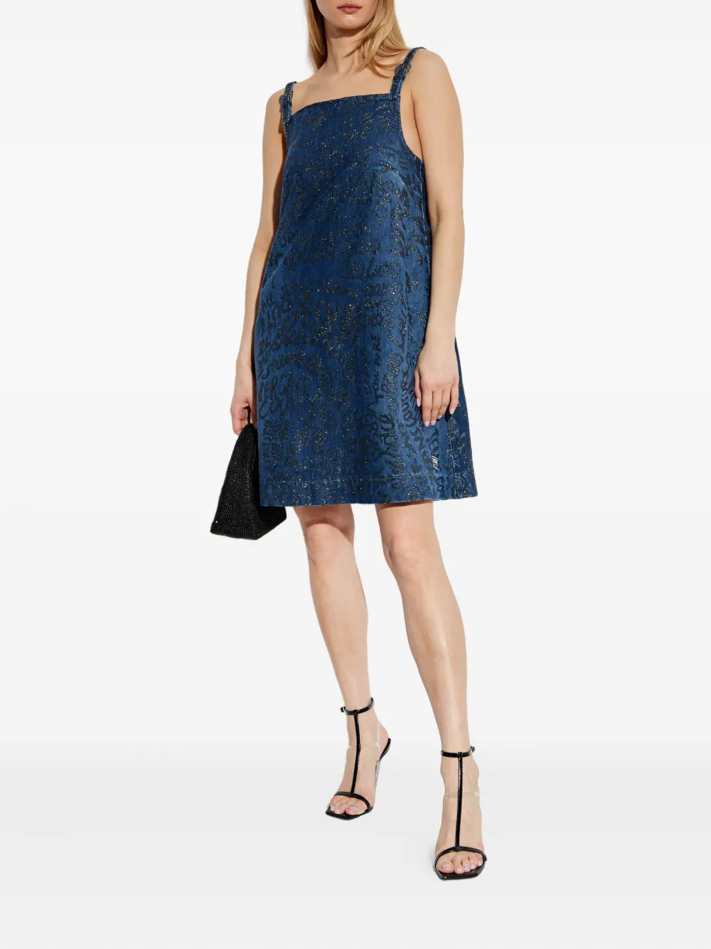 Versace Jeans Couture Spijkerjurk Blauw