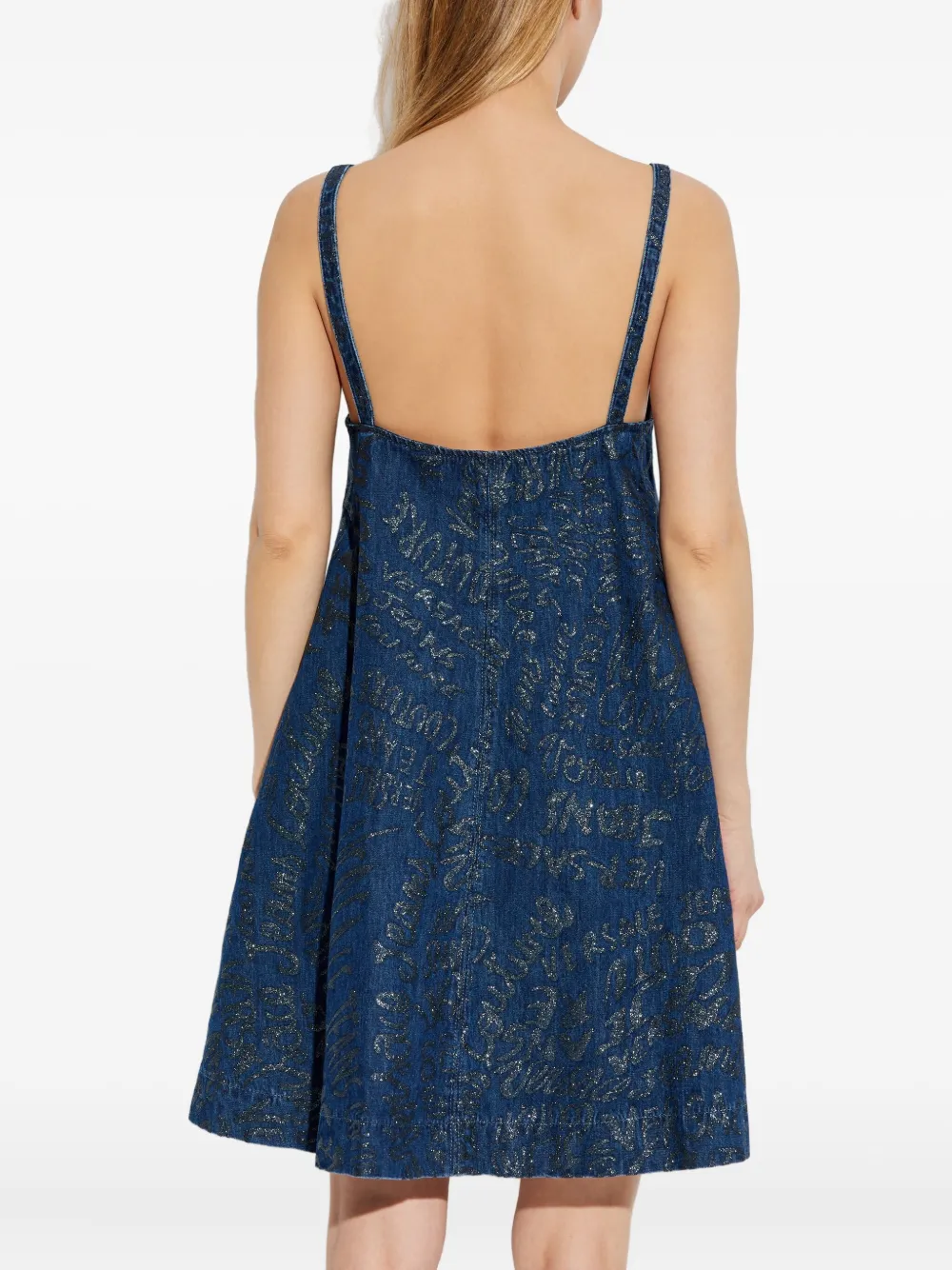 Versace Jeans Couture Spijkerjurk Blauw