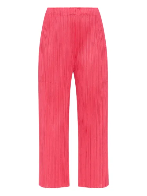 Pleats Please Issey Miyake Hose mit Bundfalten