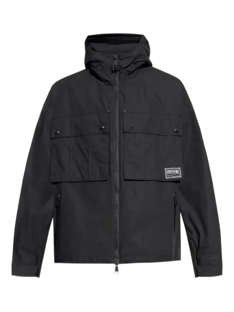 Versace Jeans Couture cotton hooded jacket