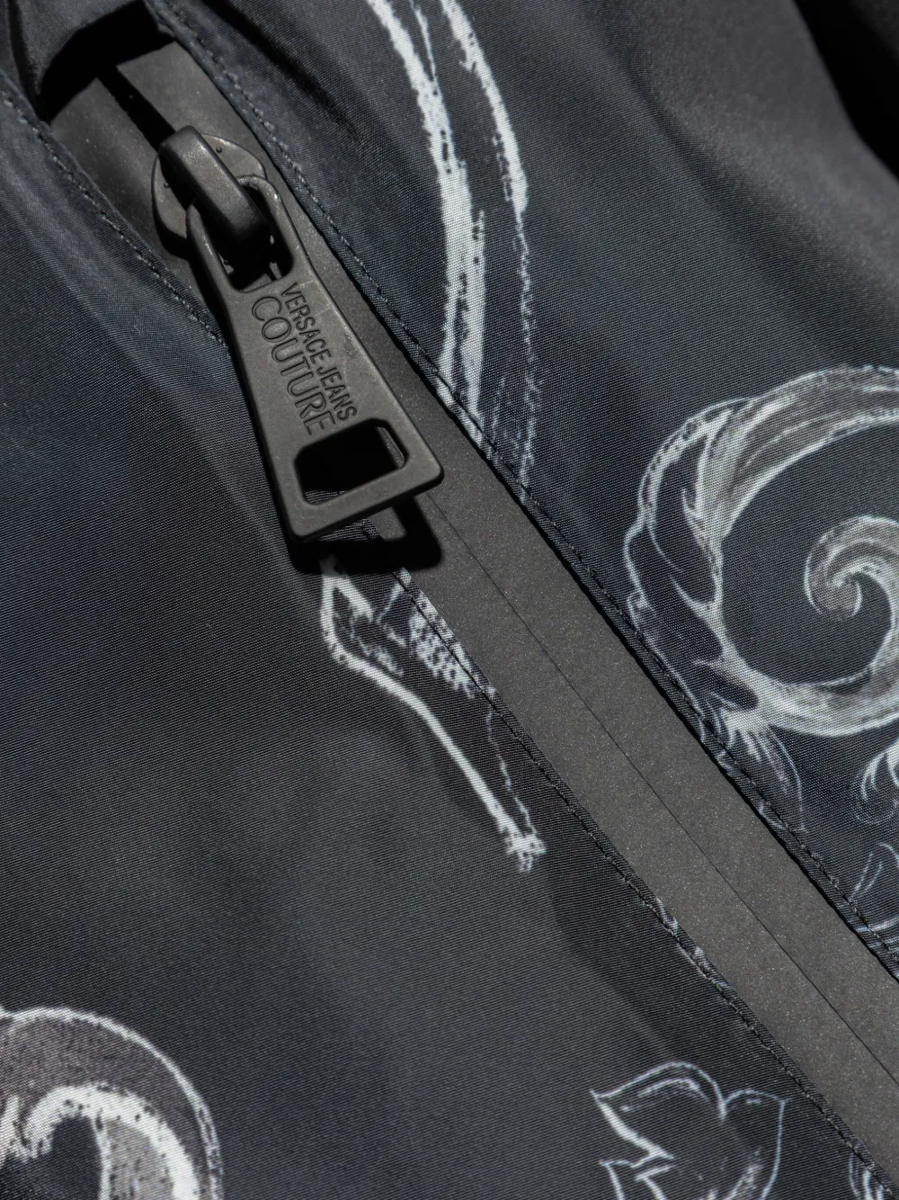 Versace Jeans Couture Jack met capuchon Zwart