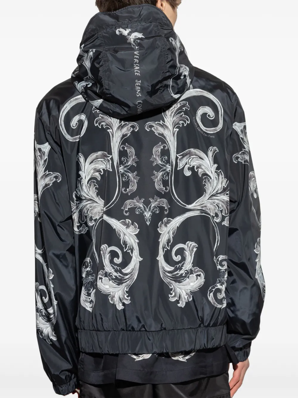 Versace Jeans Couture Jack met capuchon Zwart