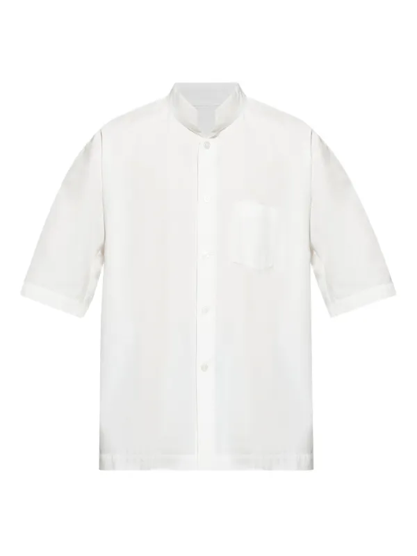 Homme Plissé Issey Miyake コットン シャツ | ホワイト | FARFETCH JP