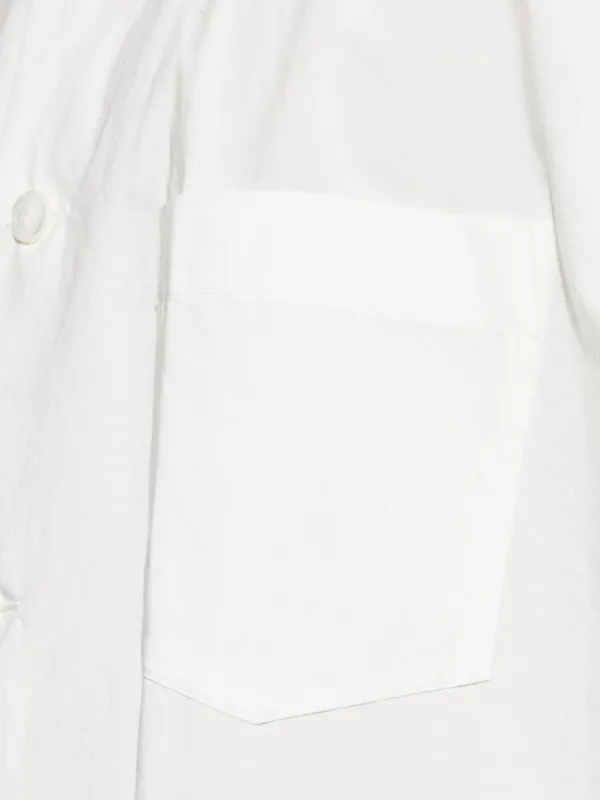 Homme Plissé Issey Miyake Cotton Shirt | White | FARFETCH