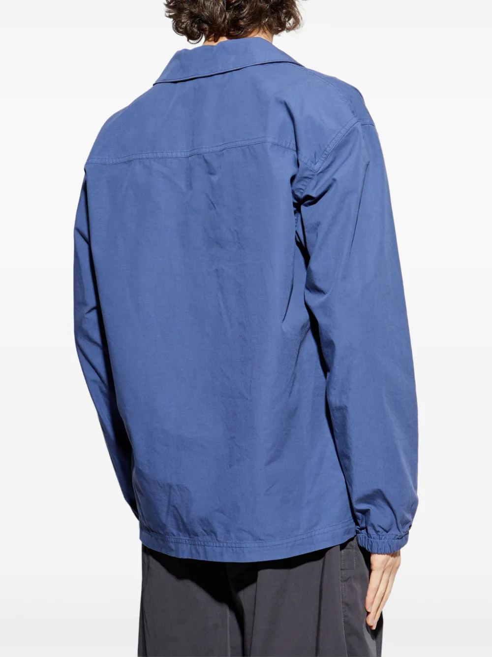 Stone Island Katoenen overhemd Blauw
