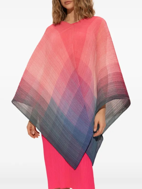 小物 pleats please scarf Issey MIyake Pleats Please Zig-Zag Scarf in Black | Santa Fe