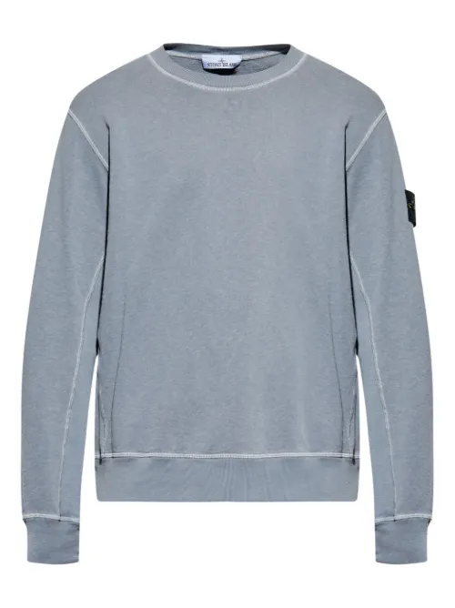 Sweat à col ras de cou - Stone Island - Modalova