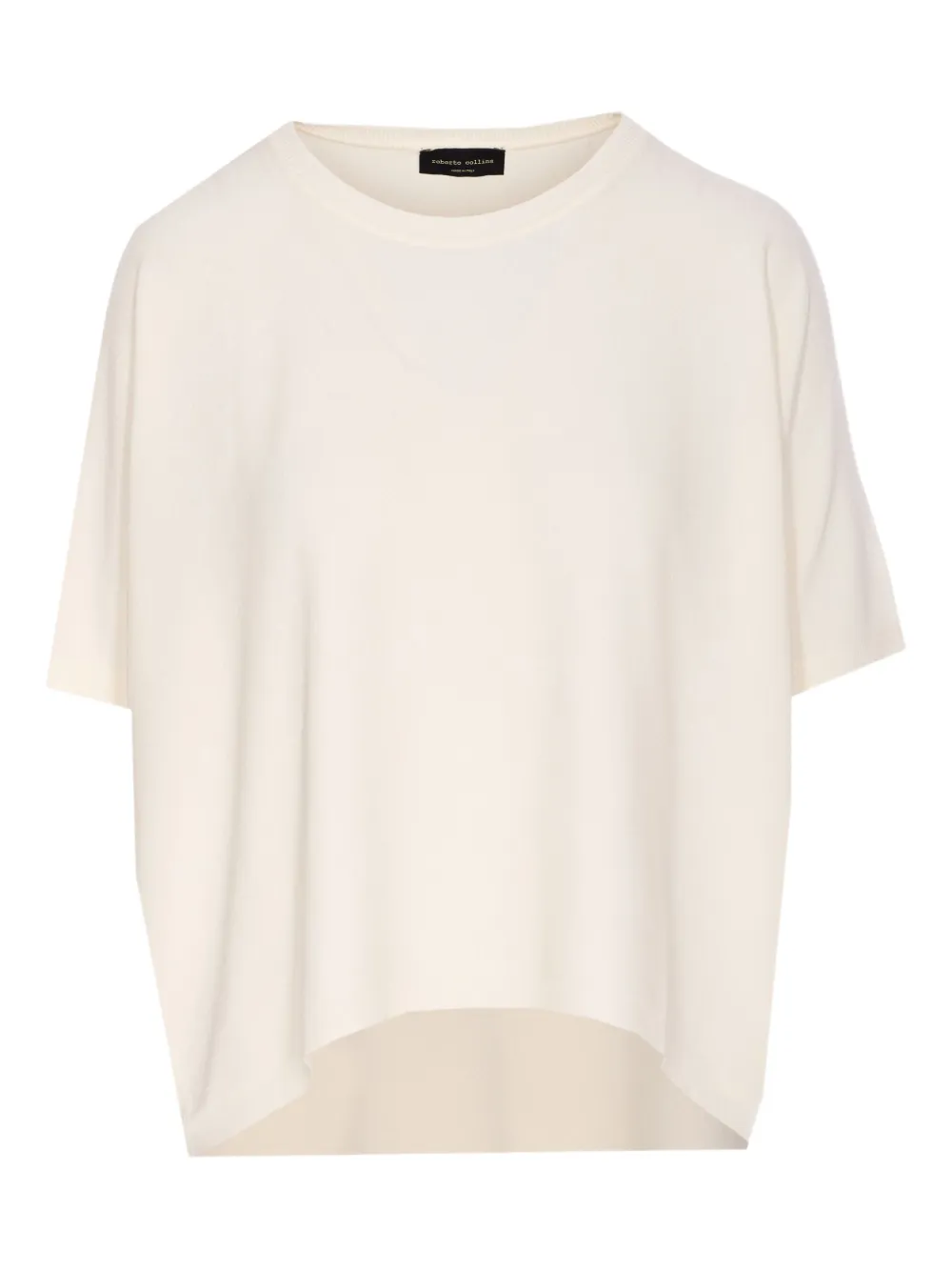 Roberto Collina playera con cuello redondo | blanco | Image 1