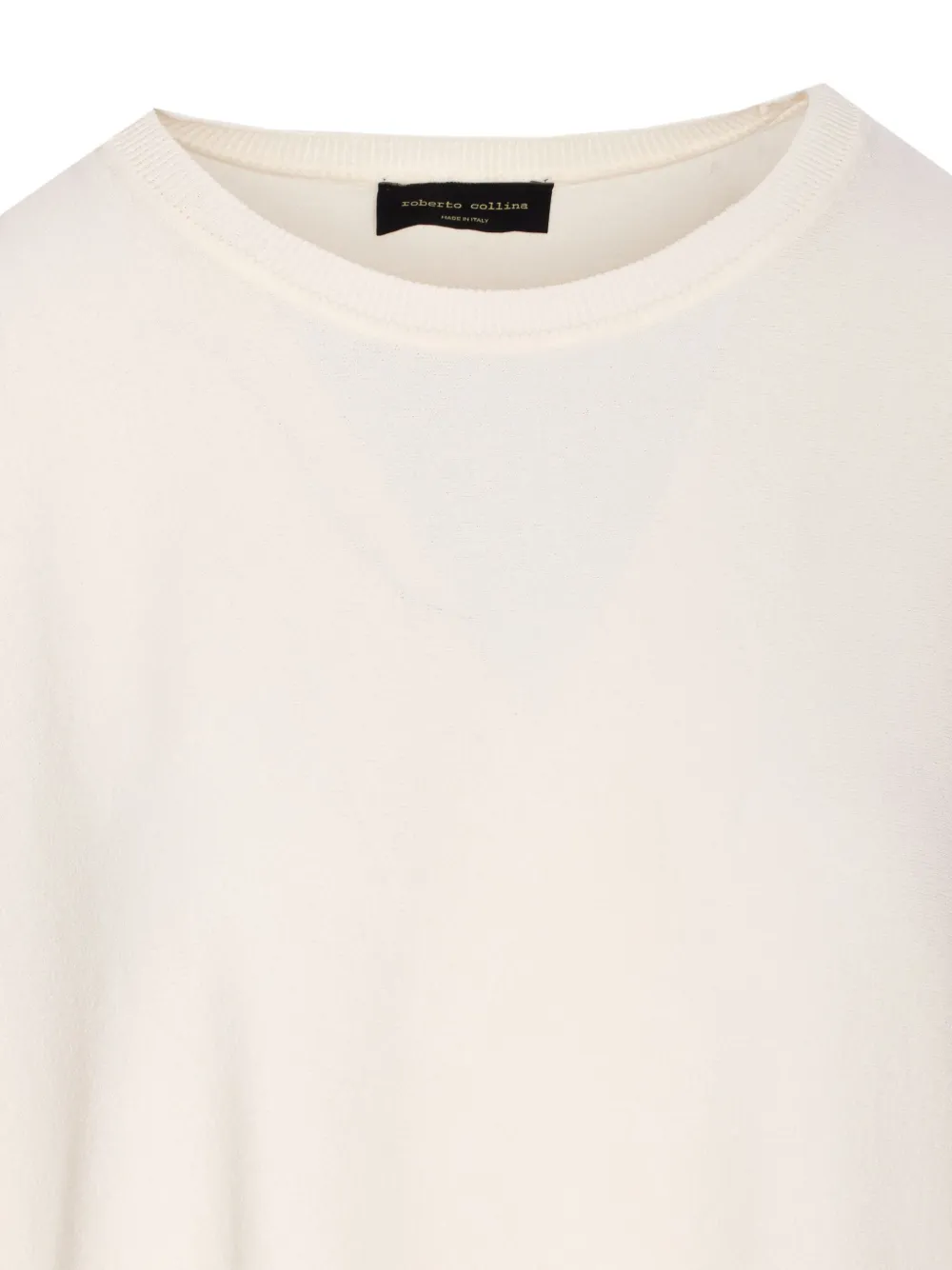 Roberto Collina T-shirt met ronde hals Wit