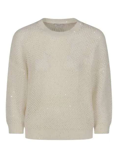 Peserico sequin-embellished knit sweater